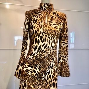 Animal Print Dress - New